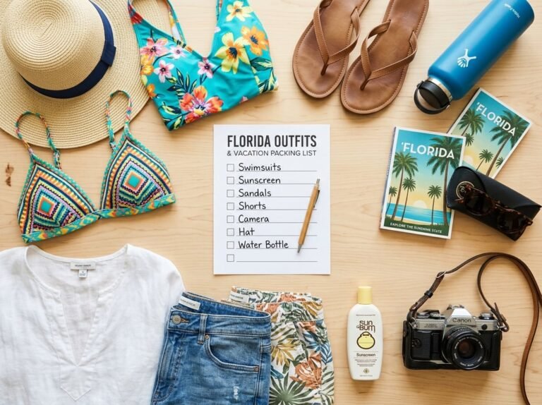 Florida Outfits & Vacation Packing List: What to Bring for a Miami Escape
