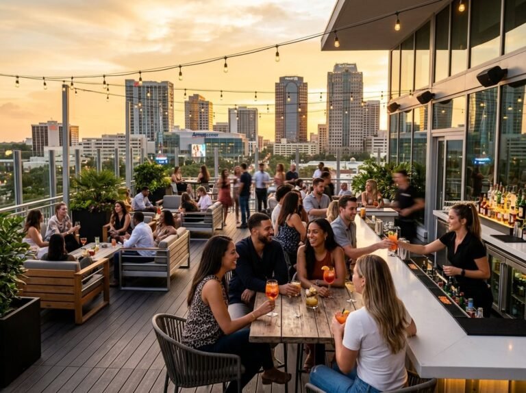 Best Rooftop Bars Orlando for Views, Drinks, and Vibes