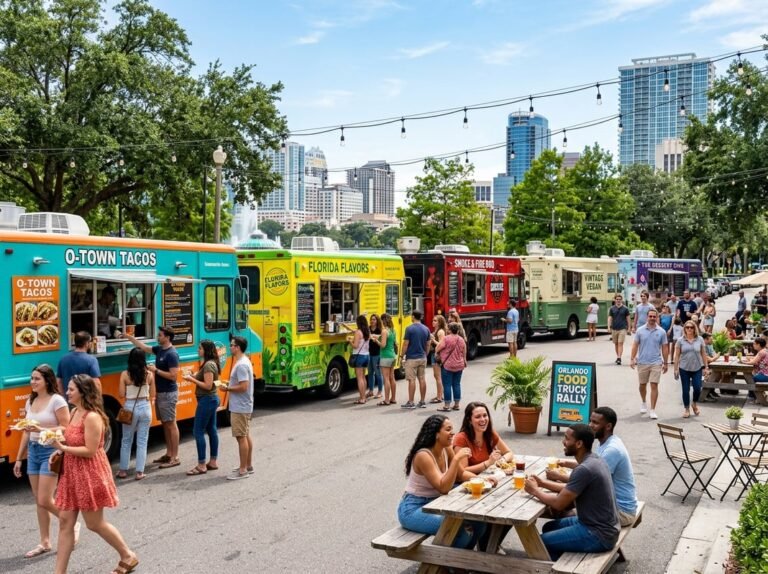 Food Trucks in Orlando: Where to Eat and Book