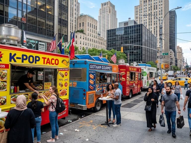 Food Trucks in New York City: Best Spots and Bites